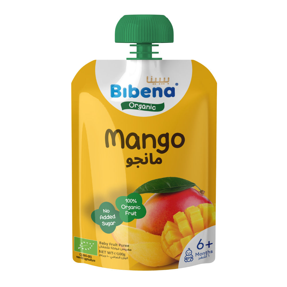 Bibena Organic Puree, Mango from 6 months 100g