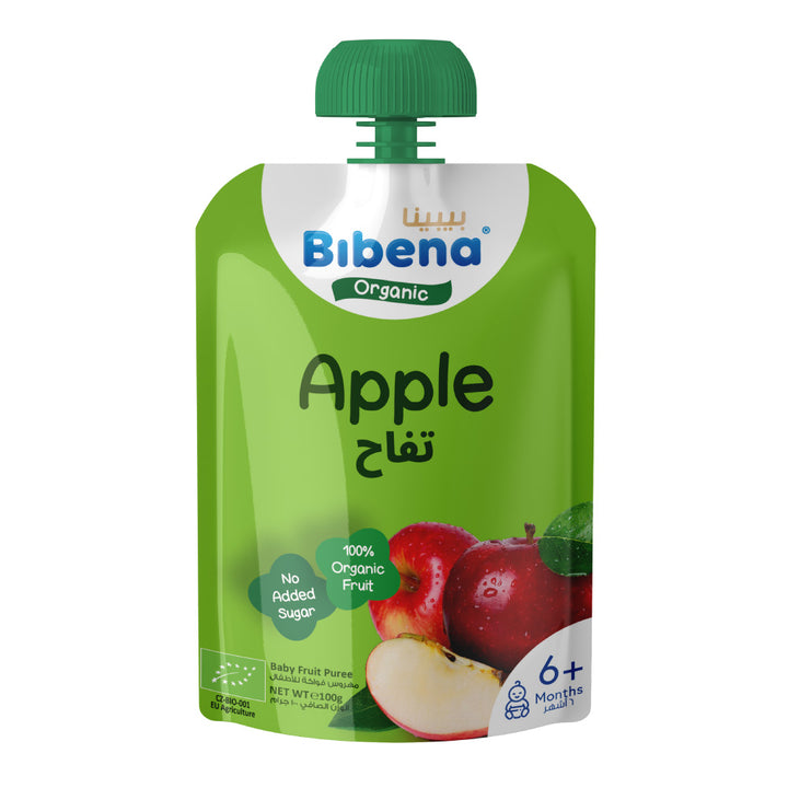 Bibena Organic Puree, Apple from 6 months 100g