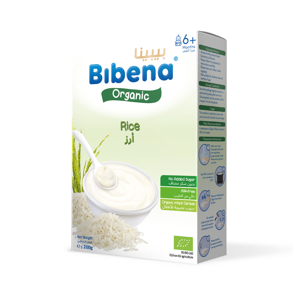 Organic Baby Cereal with Rice