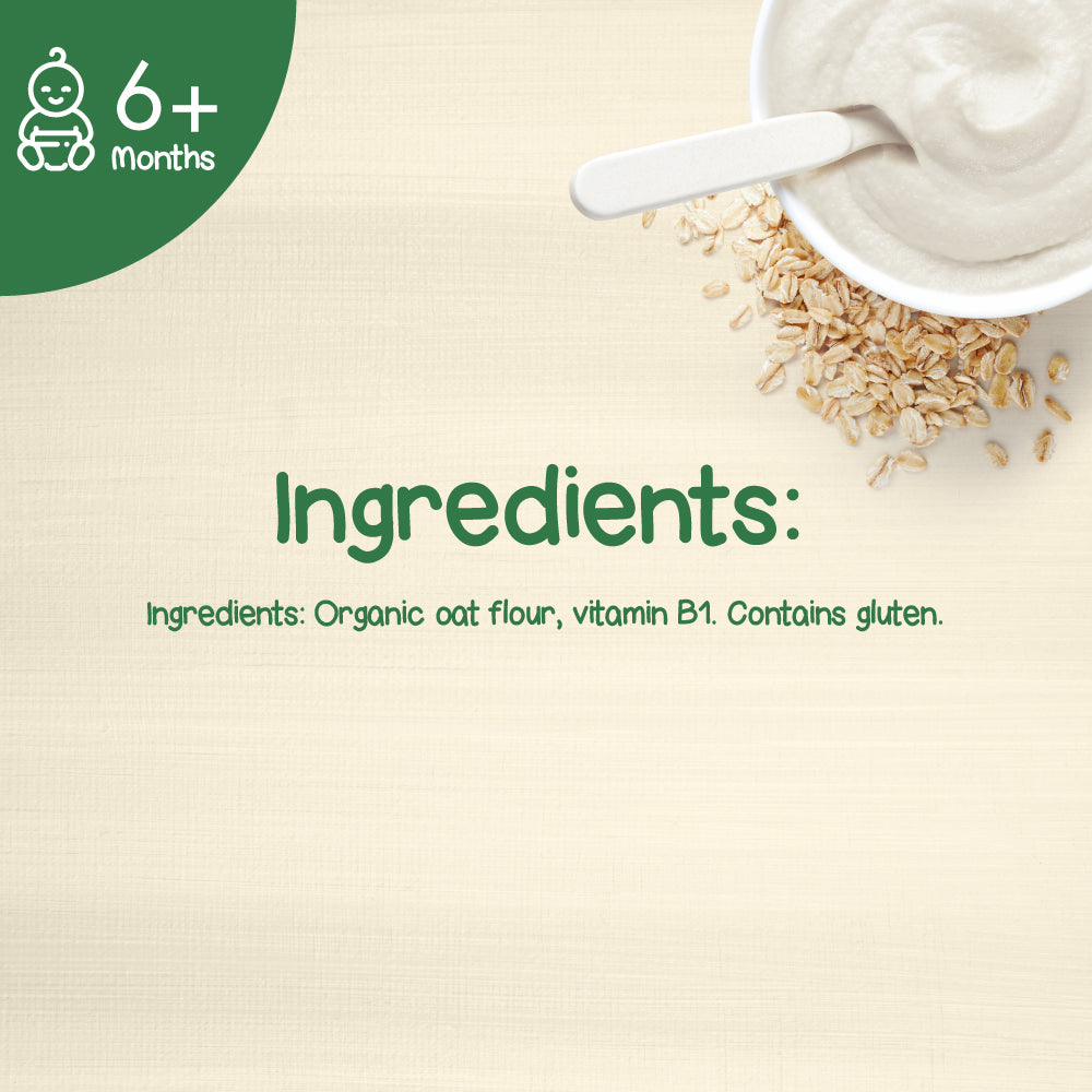 Bibena Organic Baby Cereals - Oatmeal 200g