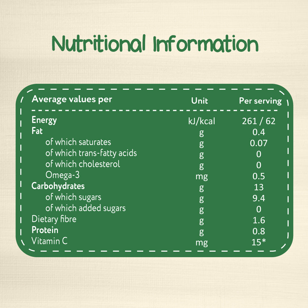 Bibena Organic Puree, Apple-Banana-Mango & Oats from 6 months 100g