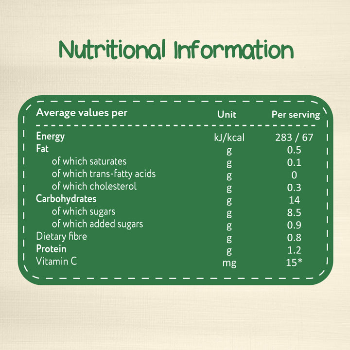Bibena Organic Puree, Banana- Apple - Cookie Crumble from 6 months 100g