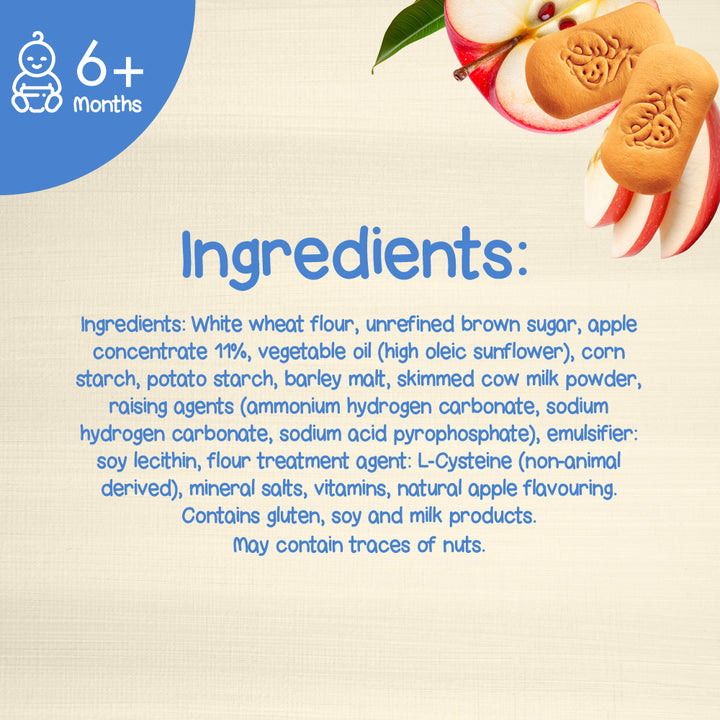 Bibena Baby Biscuits Apple 120g