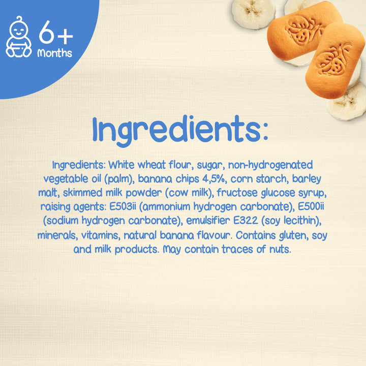 Baby Biscuits Banana Flavour