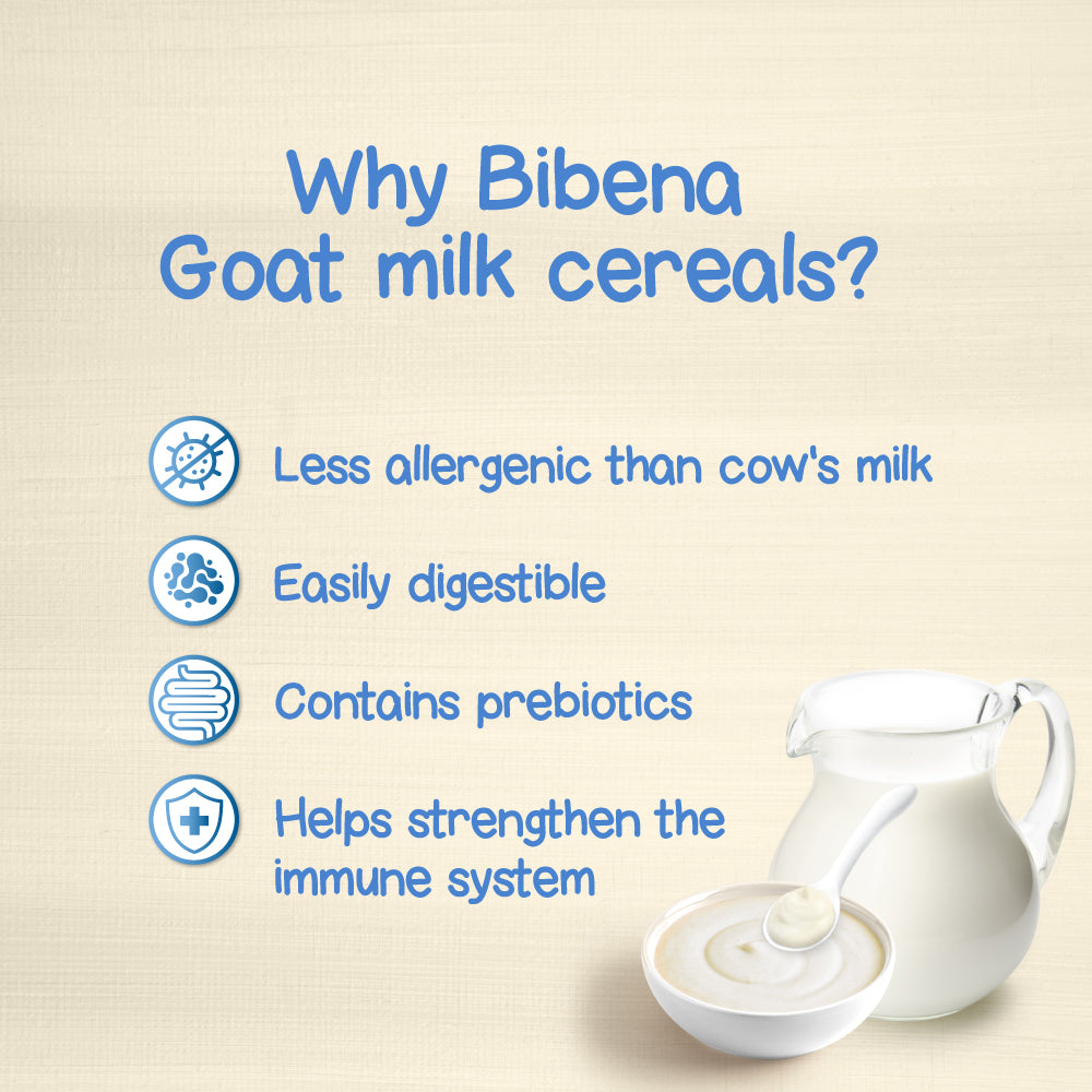 Baby Cereal with Goat Milk Multigrain & Berries