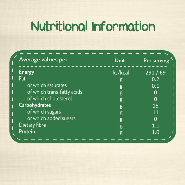 Bibena Organic Puree, Mango from 6 months 100g