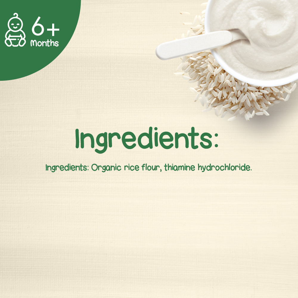 Organic Baby Cereal with Rice