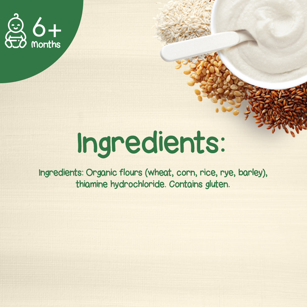 Organic Baby Cereal with 5-Cereals