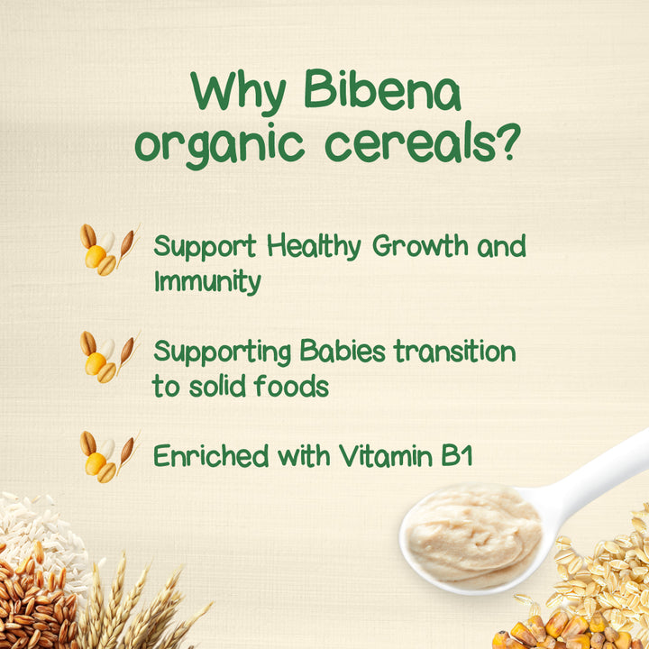 Organic Baby Cereal with 5-Cereals