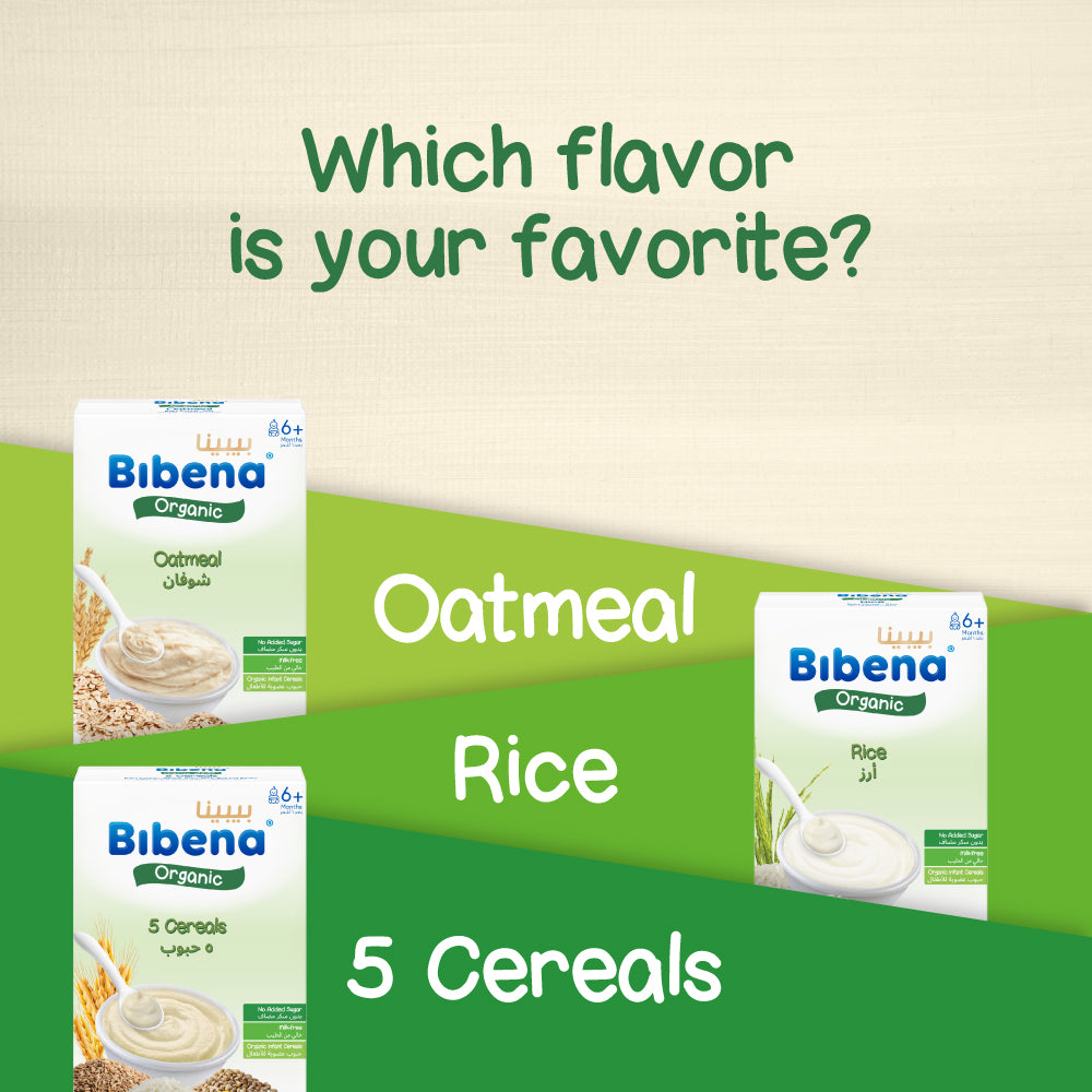Organic Baby Cereal with 5-Cereals