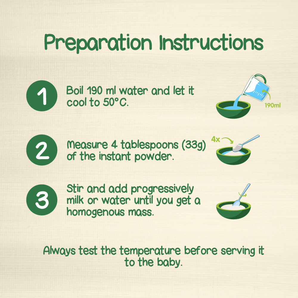 Organic Baby Cereal with 5-Cereals