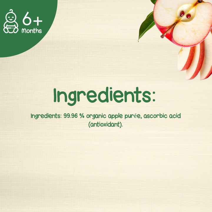 Bibena Organic Puree, Apple from 6 months 100g